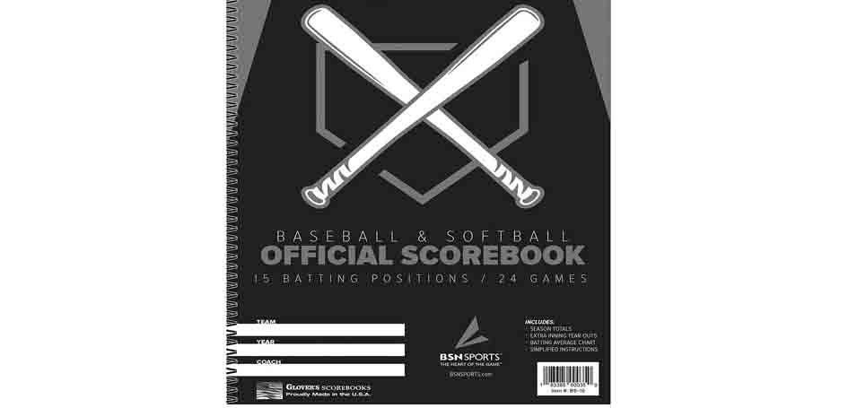 BSN Baseball/Softball Scorebook