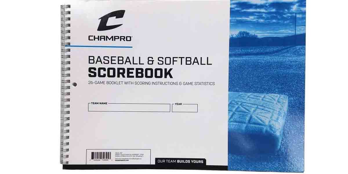 Champro Baseball scorebook
